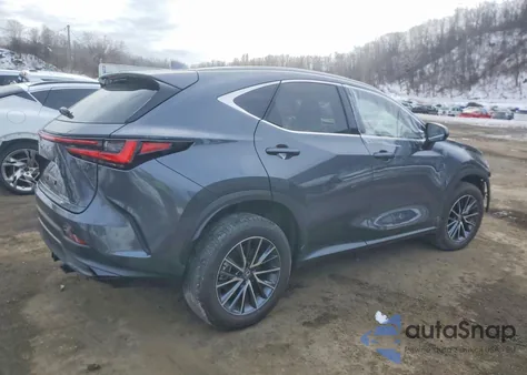 2025 Lexus Nx 350H Base z USA, uszkodzony, nr VIN 2T2HKCEZ5SC049284